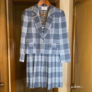 Made in USA! Vintage Pendleton Petite Matched Set! Size 6 Skirt +Top Beautiful!